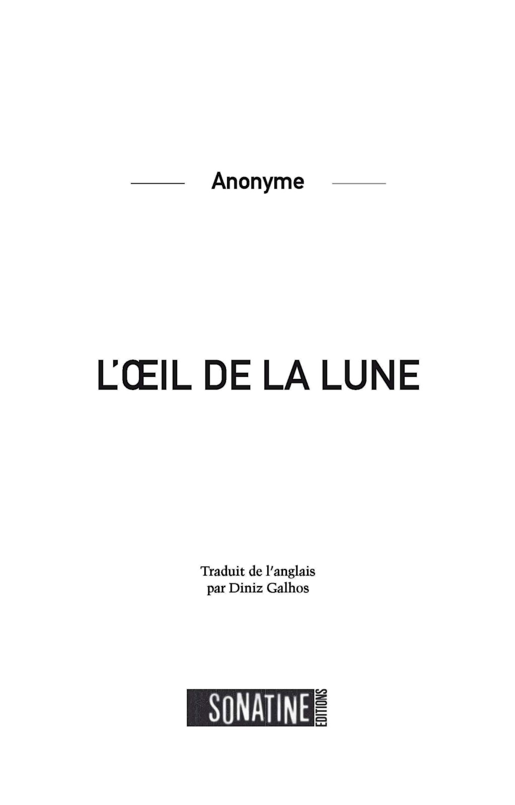 L’ŒIL DE LA LUNE