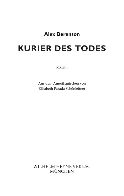 John Wells Bd. 1 - Kurier des Todes