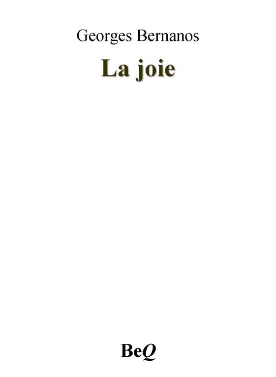 La joie