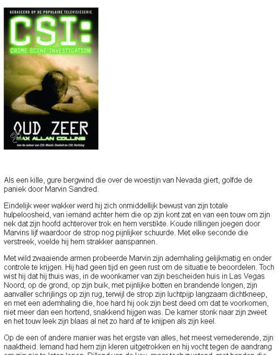 CSI- oud zeer