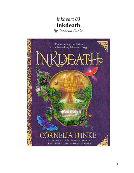 Inkheart 3 Inkdeath