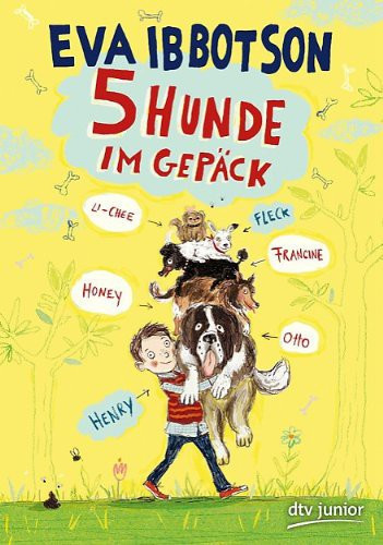 Fünf Hunde im Gepaeck