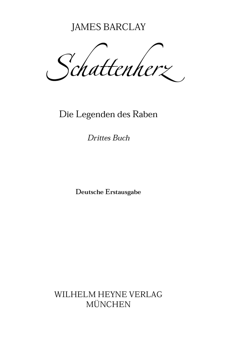 Die Legenden des Raben 03 - Schattenherz