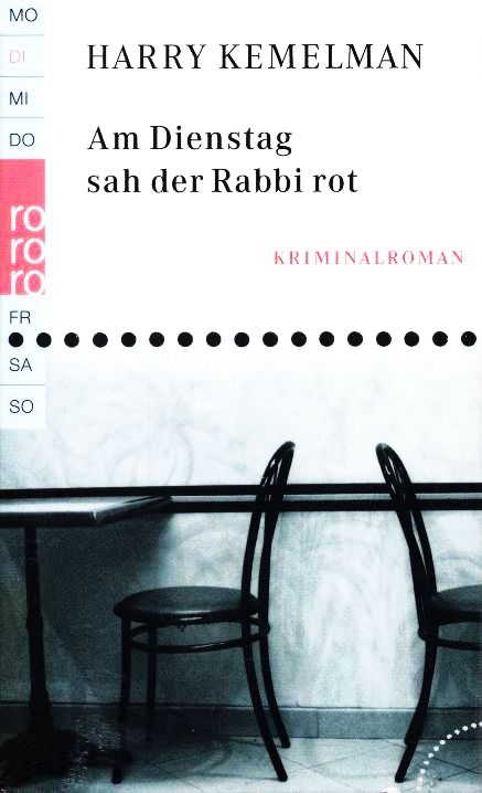 Am Dienstag sah der Rabbi rot