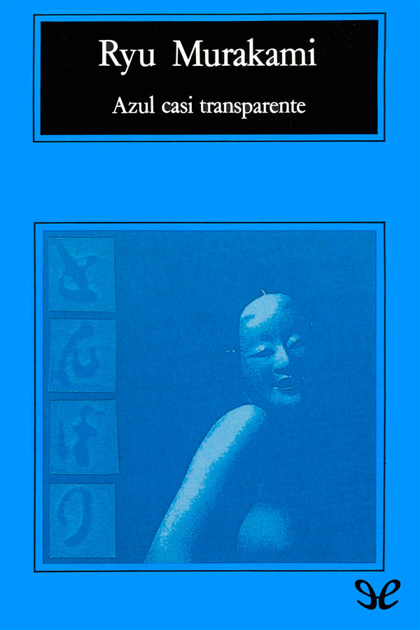 Azul casi transparente