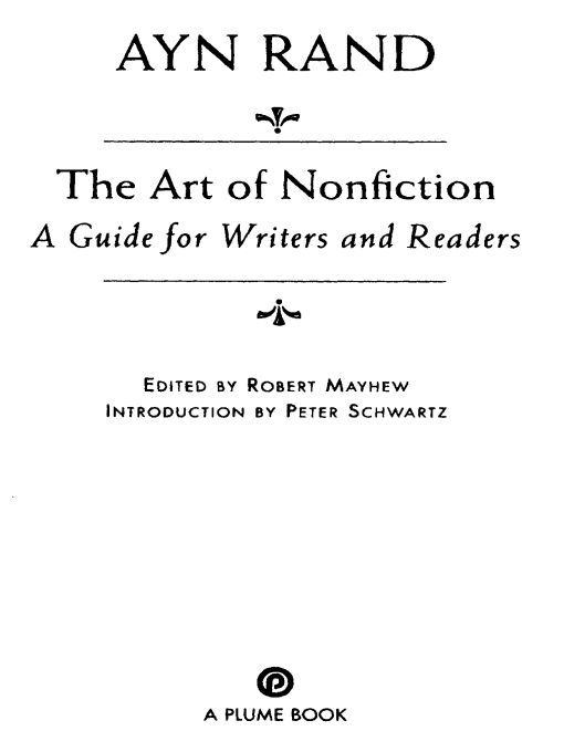 The Art of Nonfiction