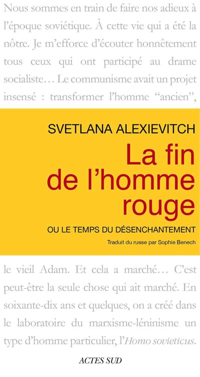 La fin de l'homme rouge : Ou le temps du désenchantement