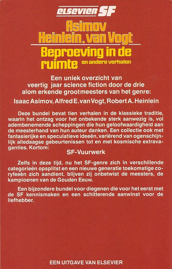 Beproeving in de ruimte en andere verhalen