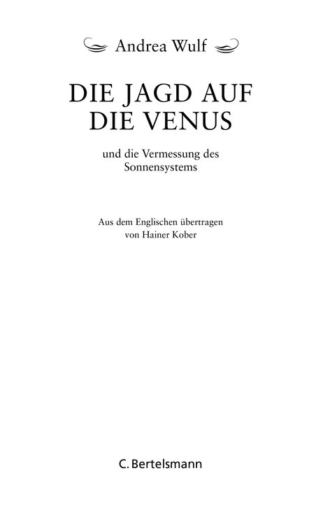 Die Jagd auf die Venus