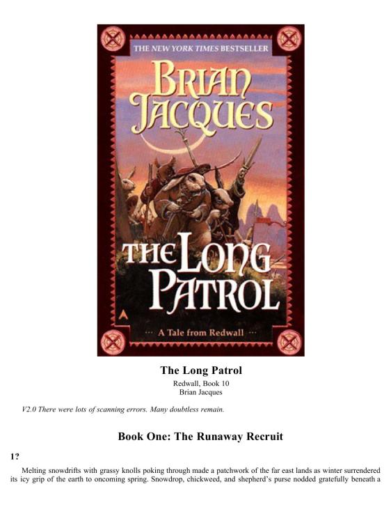 [Redwall 10] - The Long Patrol