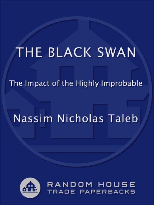 The Black Swan. The Impact of the Highly Improbable